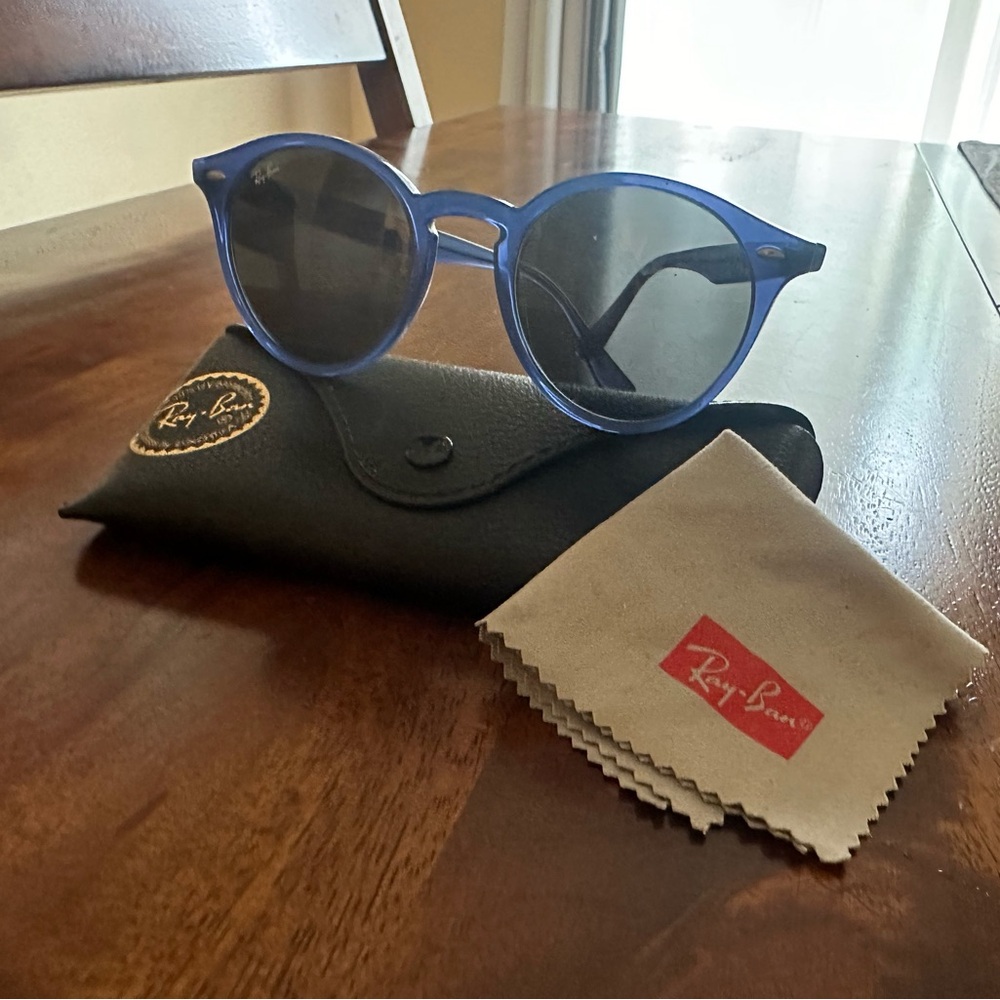RayBan RB2180 Blue Sunglasses